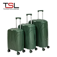 Чемодан TSL 2-042-03К зеленый