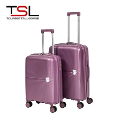 Чемодан TSL 2-043-02К фиолетовый