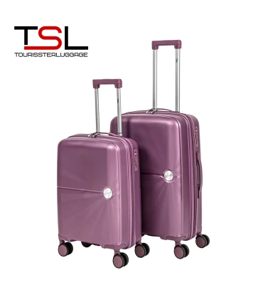 Чемодан TSL 2-043-02К фиолетовый
