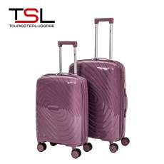 Чемодан TSL 2-044-02К фиолетовый