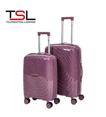 Чемодан TSL 2-044-02К фиолетовый