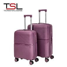 Чемодан TSL 2-045-02К фиолетовый