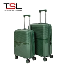 Чемодан TSL 2-045-02К зеленый