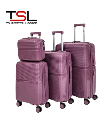 Чемодан TSL 2-045-04К фиолетовый