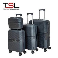 Чемодан TSL 2-045-04К серый