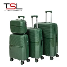 Чемодан TSL 2-045-04К зеленый