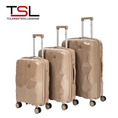 Чемодан TSL 2-046-03К коричневый