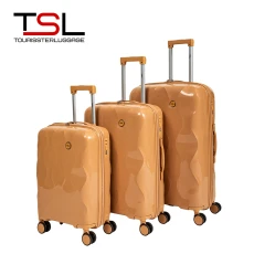Чемодан TSL 2-046-03К оранжевый